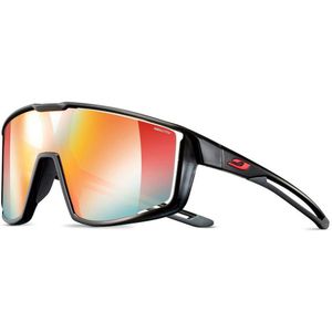 Julbo Unisex Fury Zonnebril, zwart/zwart, One Size