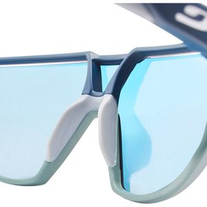 Julbo FURY - Sportbril - Blauw/Groen - Unisex - Maat M - Spectron 3 - FAST & LIGHT