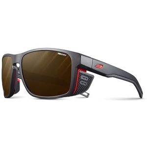 Julbo Shield M Photochromic Polarized Sunglasses Rood,Zwart Reactiv High Mountain/CAT2-4