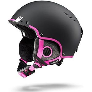 Julbo JC734222 Skihelm voor meisjes, zwart/roze, 53/55