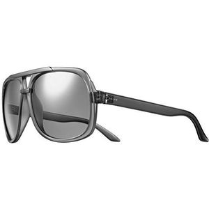 Solar Gaston bril zonnebril unisex volwassenen, grijs/zwart