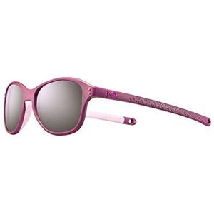 Julbo Boomerang zonnebril voor meisjes, pruim/neonroze, FR: XS (fabrieksmaat: 4-6 jaar)