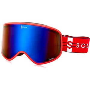 Solar BORDERAN Sunglasses, Rouge, Taille Unique Unisex, Rouge, taille unique