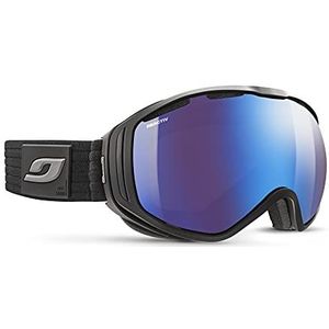 Julbo Titanium skibril voor OTG-brildragers, met reactief display, fotochroom en polariserend voor heren, zwart/grijs, maat XXL