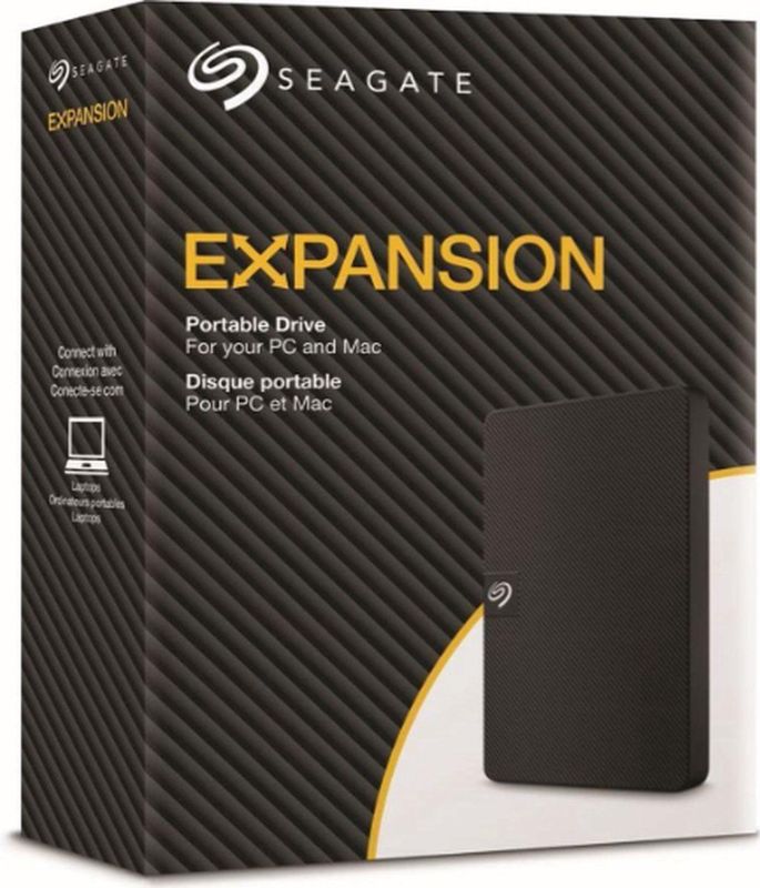 Seagate Expansion STKN1000400 externe harde schijf 1 TB USB Type-A 3.2 Gen 1 (3.1 Gen 1) Zwart