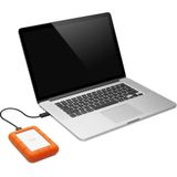 LaCie - Rugged USB-C - Externe Harde Schijf - Oranje - 2 TB