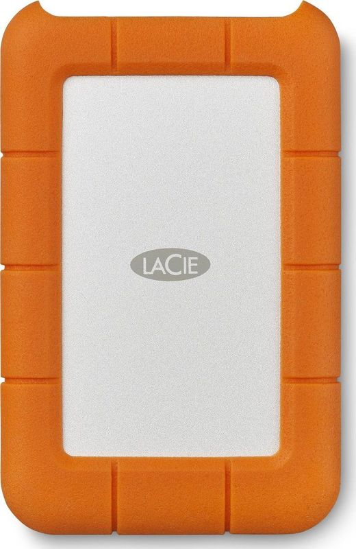LaCie - Rugged USB-C - Externe Harde Schijf - Oranje - 2 TB