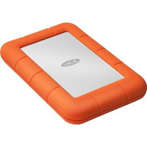LaCie Rugged USB-C - Vaste schijf - 4 TB - extern (draagbaar) - USB 3.1 Gen 1 (USB-C aansluiting) - oranje