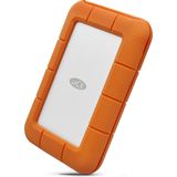 LaCie - Rugged SECURE - Harde Schijf - 2TB - USB 3.1 - Oranje, Wit