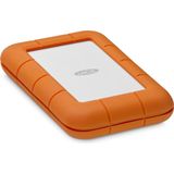 LaCie - Rugged SECURE - Harde Schijf - 2TB - USB 3.1 - Oranje, Wit