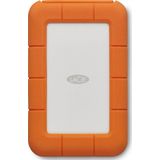 LaCie - Rugged SECURE - Harde Schijf - 2TB - USB 3.1 - Oranje, Wit