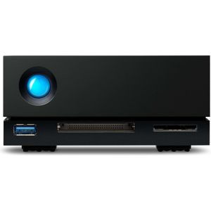 LaCie 1big Dock, 4TB, External Hard Drive, HDD Docking Station, Thunderbolt 3, 7.200 RPM, Enterprise Class Drives, for Mac and PC Desktop, 5 year Rescue Services (STHS4000800)