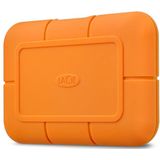 LaCie Rugged SSD 500GB, External SSD, USB-C, USB 3.0, Thunderbolt 3, Extreme water and 3m drop resistance, Mac, PC, incl. USB-C w/o USB-A cable, 5 year Rescue Services (STHR500800)