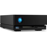 LaCie 1big Dock externe harde schijf 16 TB Zwart