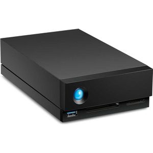 LaCie 1big Dock externe harde schijf 16 TB Zwart