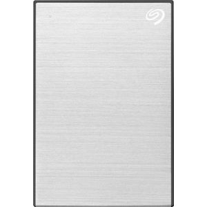 Seagate One Touch, 4 TB, Externe Harde Schijf, Zilver, USB 3.0, voor Windows & Mac, 1 jaar Mylio Create, 4 maanden Adobe CC, 2 jaar Rescue Services (STKC4000401)