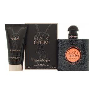 Yves Saint Laurent Black Opium Geschenkset Eau de Parfum 50 ml + Shimmering Body Lotion 50 ml 1 set