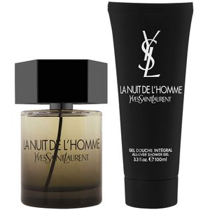 Yves Saint Laurent La Nuit De L'Homme EDT Gift Set 100 ml