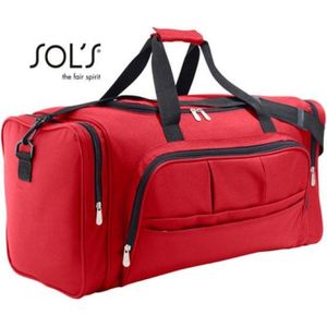 SOLS SOL'S Week-End tas, uniseks, volwassenen, rood, eenheidsmaat