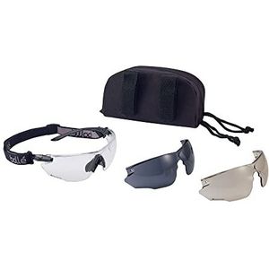 Bollé Combat Brillen Set Zwart