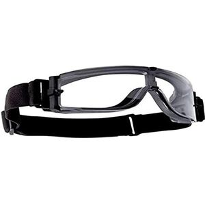 Bolle X800I ultrageventileerde nylon bril, zwart