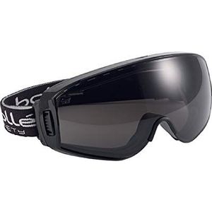 Bollé Safety PillopsF, veiligheidsbril, 1 stuk, eenheidsmaat, zwart serie PILOT 2