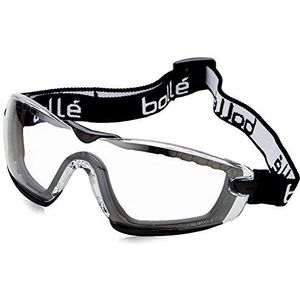 Bollé Safety COBFSPSI Cobra Hybrid Verion veiligheidsbril, eenheidsmaat, transparante glazen