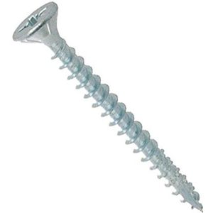 VISWOOD 101AC4045 schroeven AGGLO TPZ glitter / S kop tip cutting ZG BL 4,0 x 45, meerkleurig