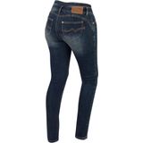 Jeans - Stretchdenim - Blauw - Aramidevezel - Nauwsluitende Pasvorm