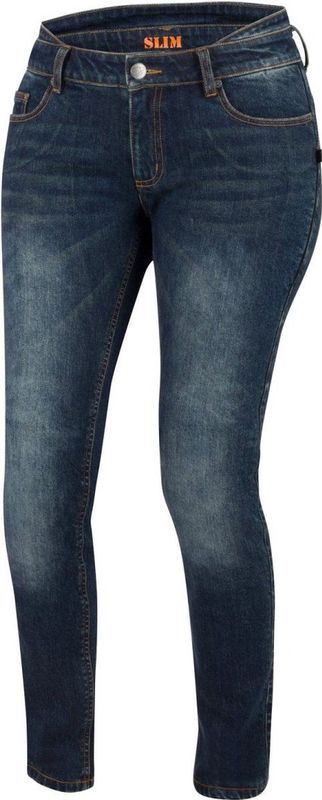 Jeans - Stretchdenim - Blauw - Aramidevezel - Nauwsluitende Pasvorm