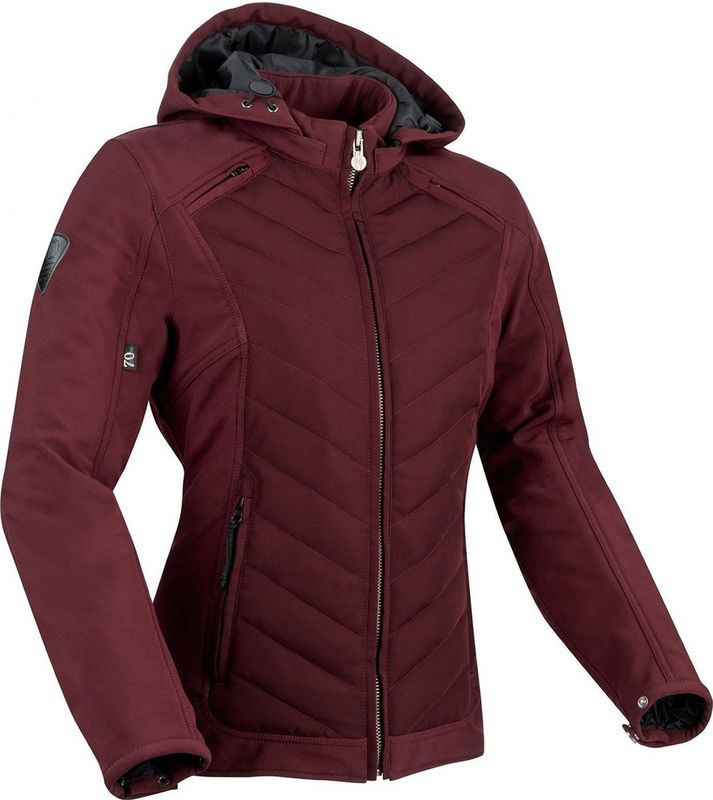 Motorjack - Zwart - Softshell/Twiltex - Met Afneembare Capuchon
