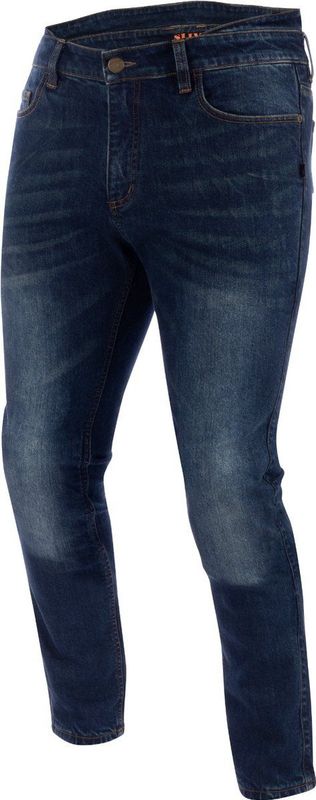 Jeans - Denim Stretch - Verstelbare CE Kniebeschermers - Reflecterend Element