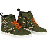 Segura - Basket Santana - Motorfietsschoenen - Kaki/Camo - Textiel/Leer