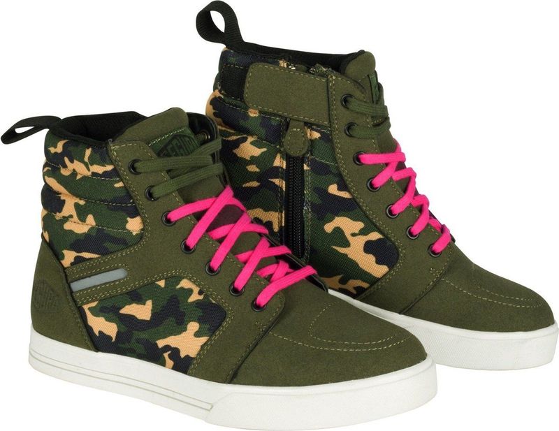 Segura - Santana - Motorschoenen - Kaki / Camo - Duurzaam Materiaal