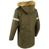 BERING - Wembley - Jack - Kaki - Hoogwaardige Materialen - Hoodie Ontwerp