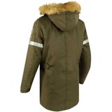 BERING - Wembley - Jack - Kaki - Hoogwaardige Materialen - Hoodie Ontwerp