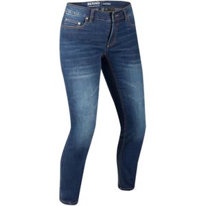Bering - Trust Slim - Motorfiets Jeans - Blauw - Katoen