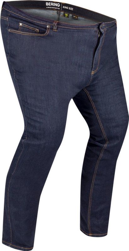 Bering - Trust King Size - Motorjeans - Blauw - Denim Cordura Hyper Stretch, CE Knieprotectoren