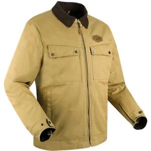 Segura - Tampico - Motorjas - Beige - Serica-Textiel, CE-Goedgekeurde Beschermers