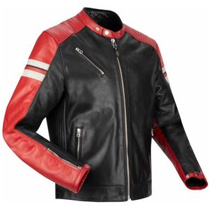 Segura - Romeo - Leren Jas - Zwart-rood