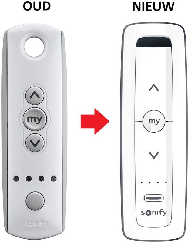Situo 5 RTS Pure II (Somfy Telis 4) afstandsbediening