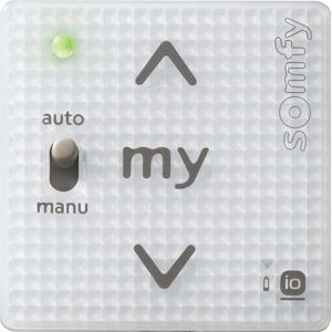 Somfy - Smoove - Radio Wandzender - Groen - Knoppen en Schakelaars