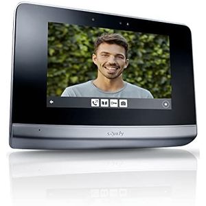 Somfy 2401458 - Videophone V500 Porttelefon Svart, extra inomhusdisplay med 7""-skärm