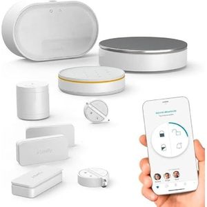 somfy 1875259 - Home Alarm Advanced Draadloos aangesloten alarmsysteem somfy Protect Compatibel met Alexa, Google Assistant en TaHoma,Wit