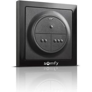 Somfy 1870781 3-kanaals Radiografische wandschakelaar 433 MHz