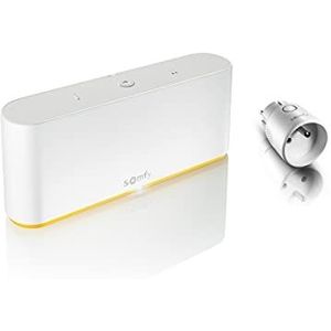 Somfy 1870998 - TaHoma Switch Pack + 1 x io type E stopcontact | intelligente bediening compatibel met io, RTS, Zigbee 3.0, multiprotocol en multimerk | compatibel met Google Assistent, Alexa