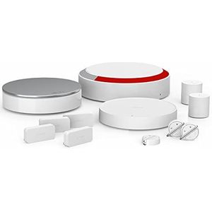 Somfy 1875282 - Home Alarm Essential Plus integraal - draadloos huisalarmsysteem met wifi - sirene Ext. - 4 IntelliTAG - 2 detectoren - 3 badges - compatibel met Alexa, Google Assistant en TaHoma
