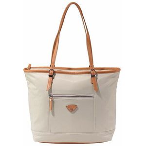 Jump Cassis Riviera boodschappentas 36 cm beige