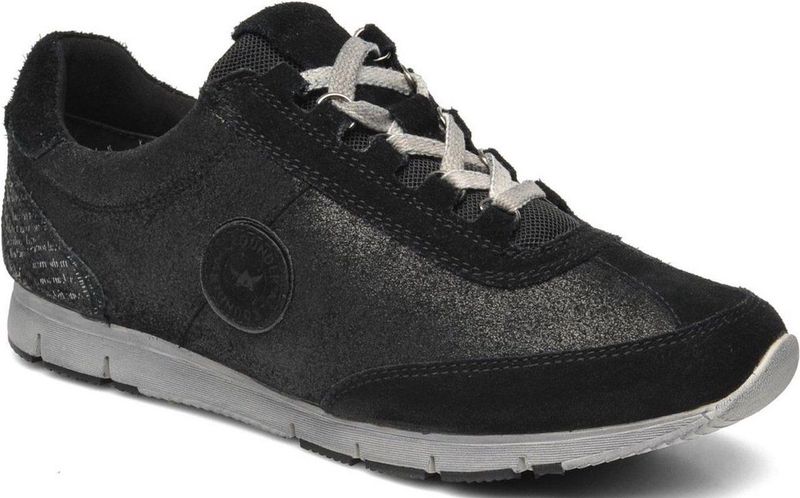 Allrounder by Mephisto JANIKA zwart suede outdoor sneaker voor dames