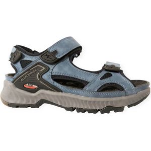 Allrounder - Honduras - Sandaal - Blauw - Imitatieleer - Verwisselbaar Voetbed